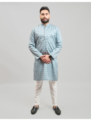 KURTA PAJAMA COTTON PRINT