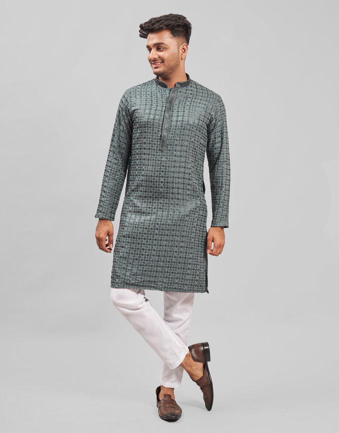 LUCKNOWI KURTA PAJAMA